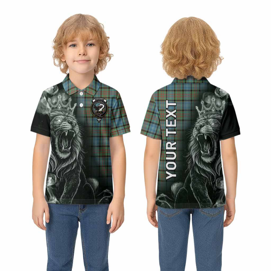 Brisbane Tartan Kid Polo Shirt Roaring Lion Heritage
