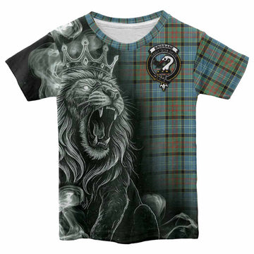 Brisbane Tartan Kid T-shirt Roaring Lion Heritage