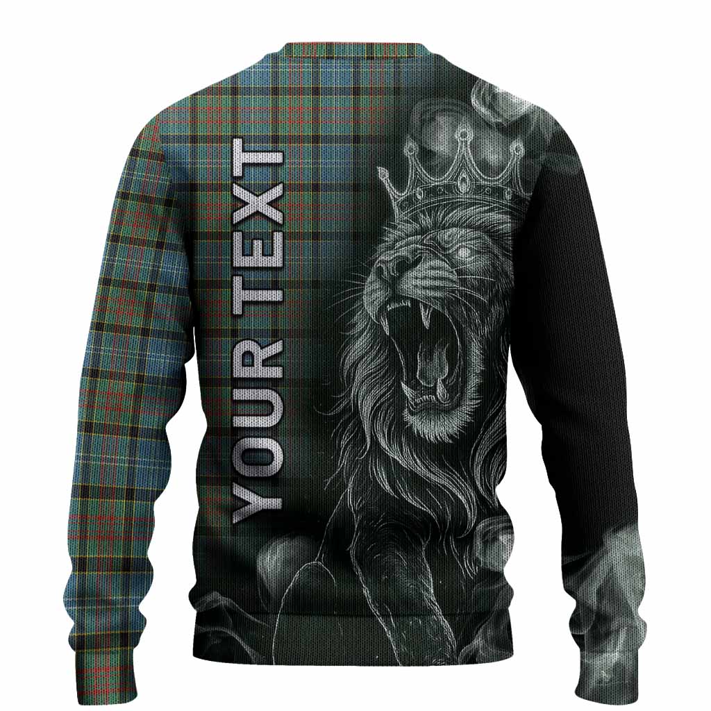 Brisbane Tartan Knitted Sweater Roaring Lion Heritage
