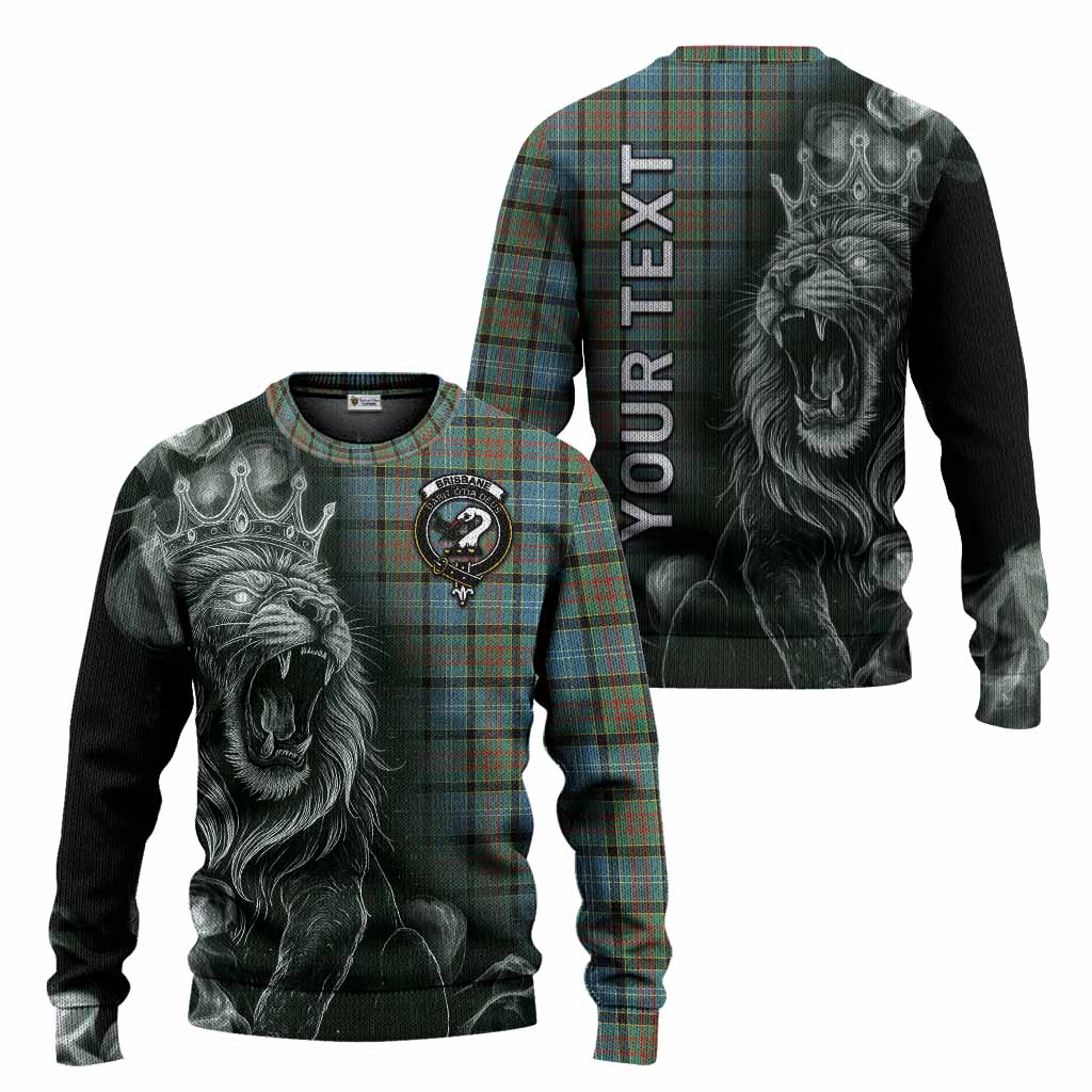 Brisbane Tartan Knitted Sweater Roaring Lion Heritage