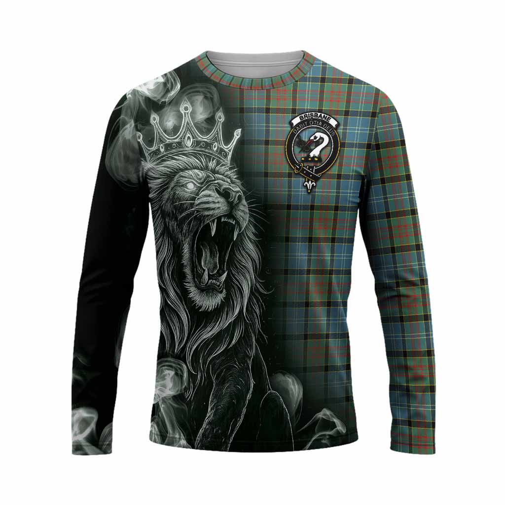 Brisbane Tartan Long Sleeve T-Shirt Roaring Lion Heritage