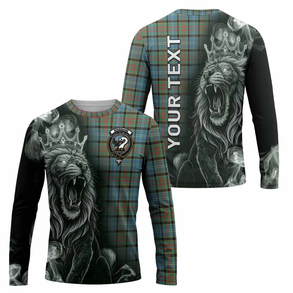 Brisbane Tartan Long Sleeve T-Shirt Roaring Lion Heritage