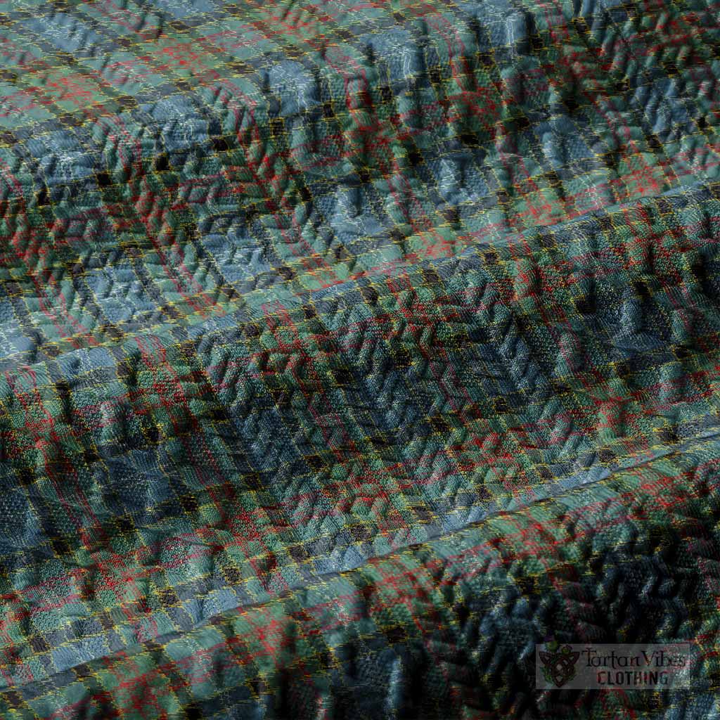 Brisbane Tartan Men’s Polo Sweater Top with Family Crest