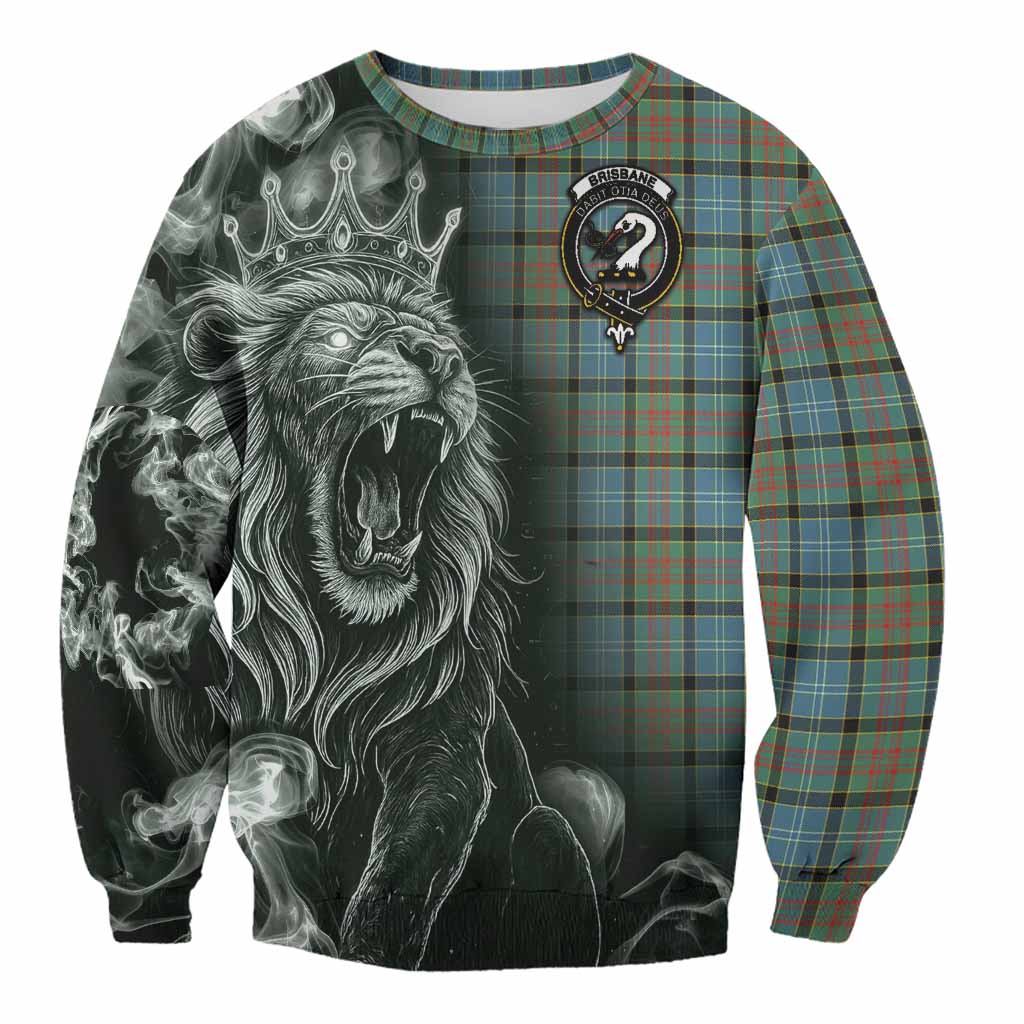 Brisbane Tartan Sweatshirt Roaring Lion Heritage