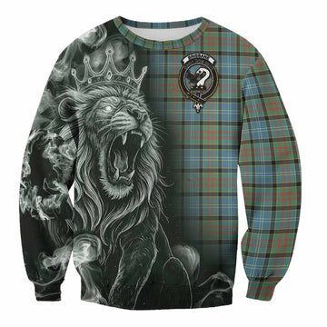 Brisbane Tartan Sweatshirt Roaring Lion Heritage