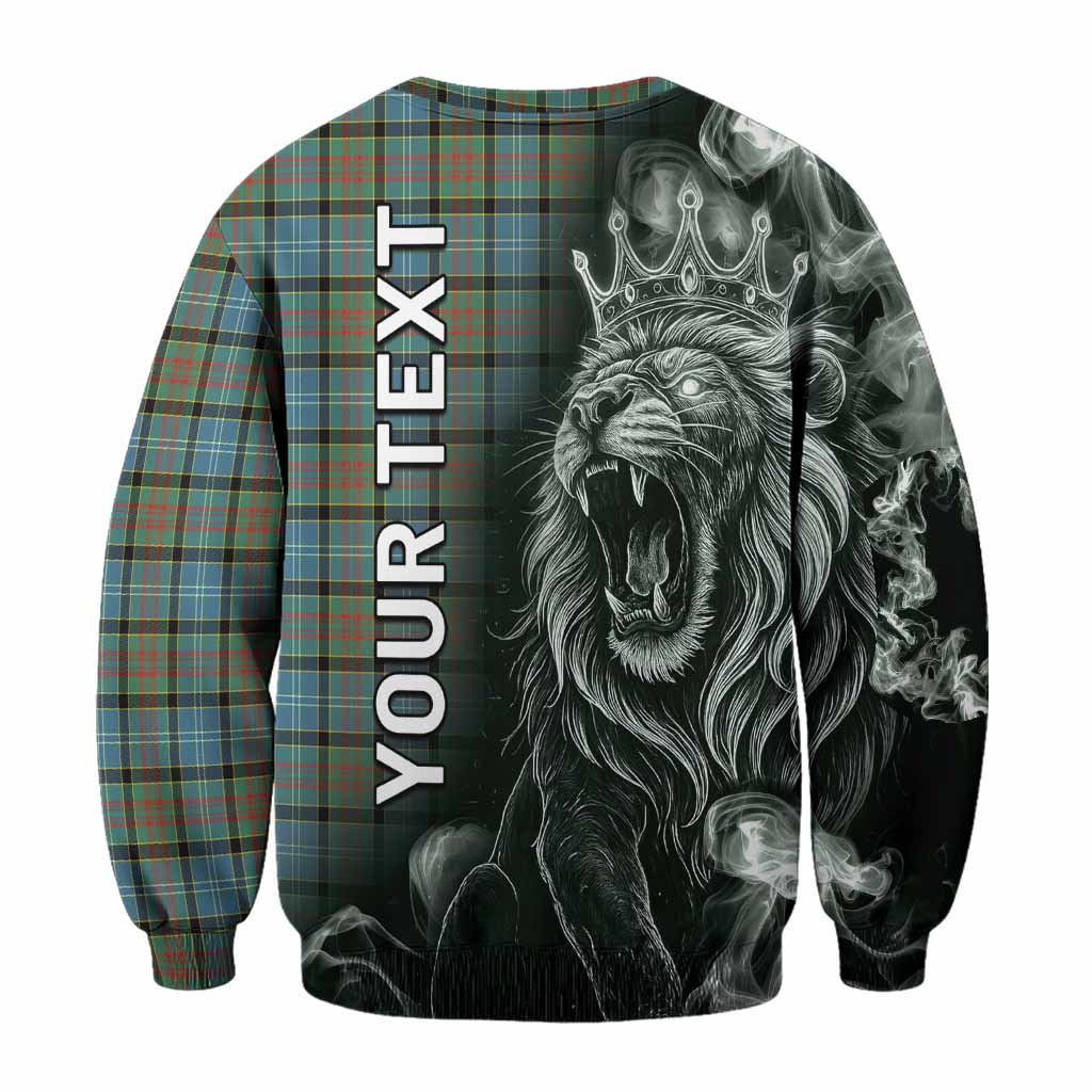 Brisbane Tartan Sweatshirt Roaring Lion Heritage