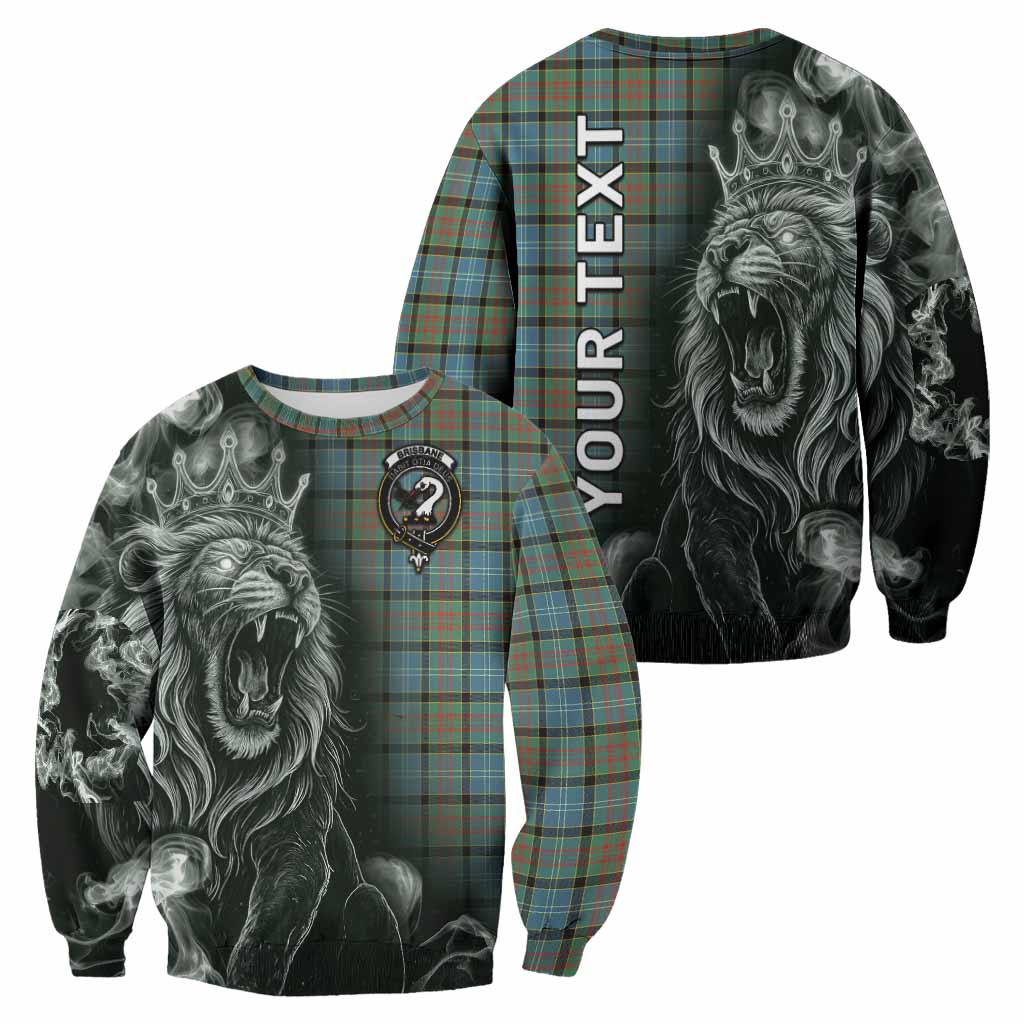 Brisbane Tartan Sweatshirt Roaring Lion Heritage