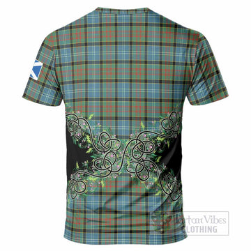 Brisbane Tartan T-Shirt Thistle Scottish Spirit