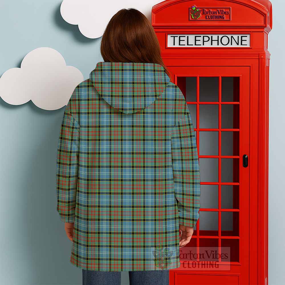 Brisbane Tartan Wearable Blanket with Family Crest - Tartan Vibes Clothing