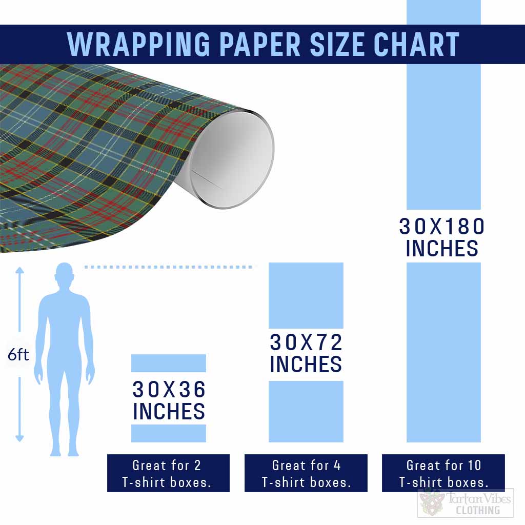 Brisbane Tartan Wrapping Paper
