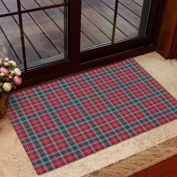 British Columbia Province Canada Tartan Rubber Doormat