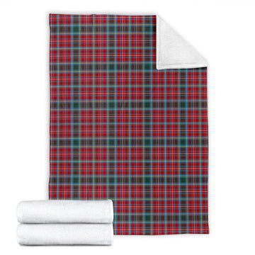 British Columbia Province Canada Tartan Blanket