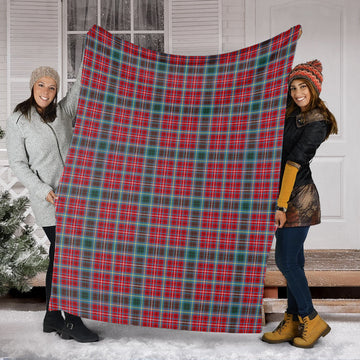 British Columbia Province Canada Tartan Blanket