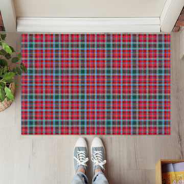 British Columbia Province Canada Tartan Rubber Doormat