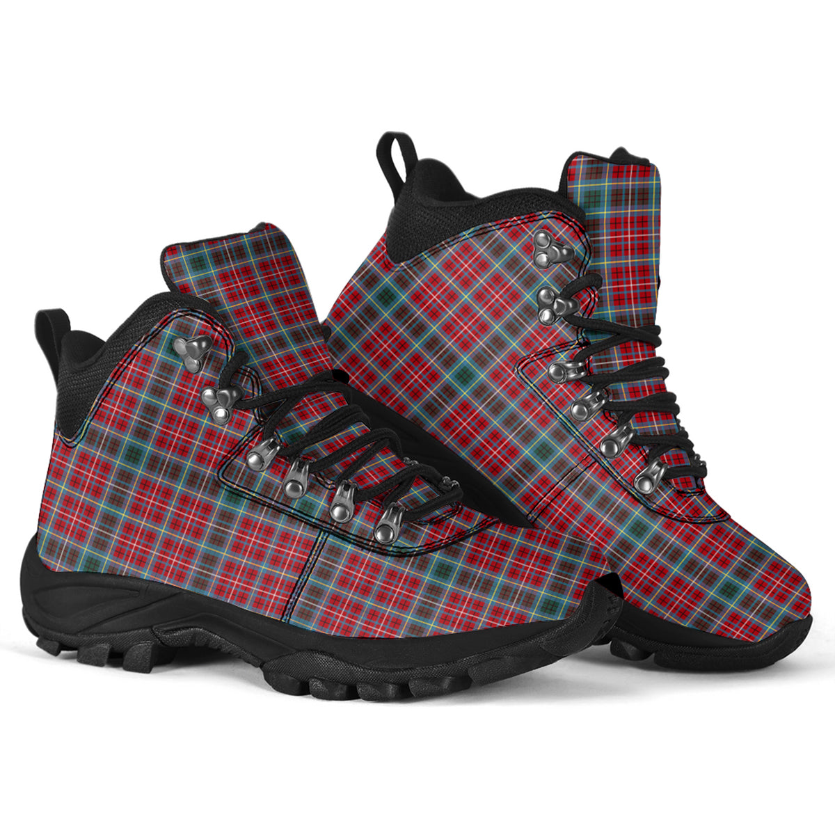 British Columbia Province Canada Tartan Alpine Boots - Tartanvibesclothing