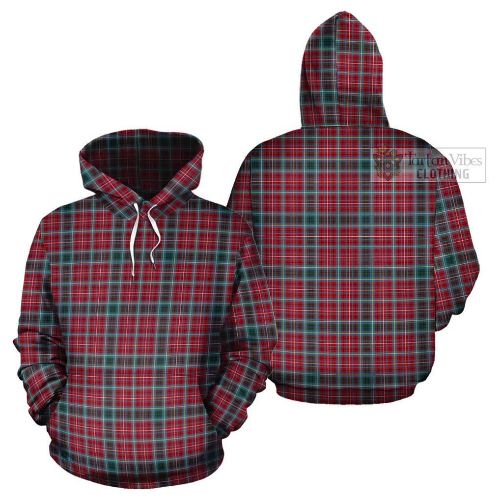 British Columbia Province Canada Tartan Cotton Hoodie - Tartan Vibes Clothing