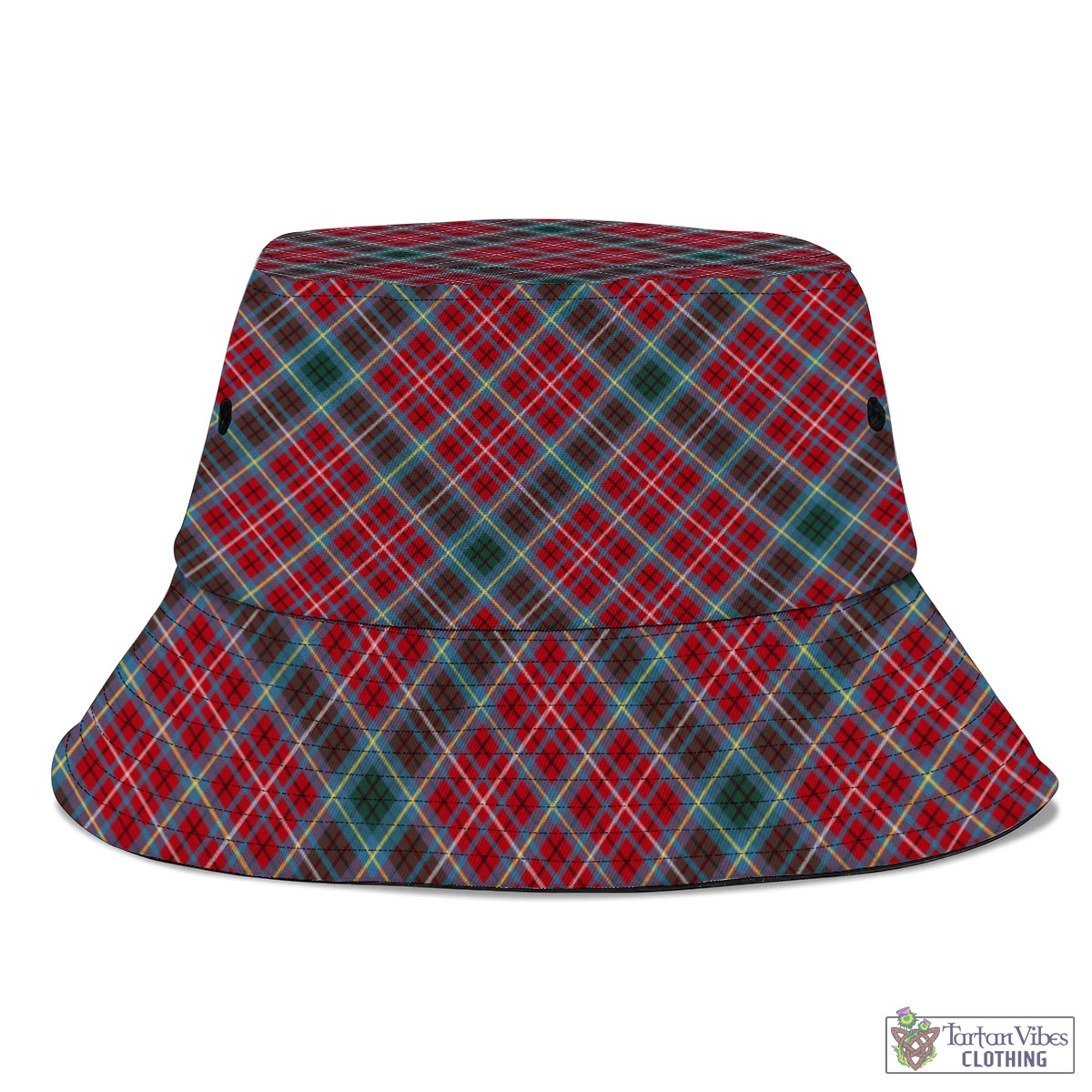 Tartan Vibes Clothing British Columbia Province Canada Tartan Bucket Hat