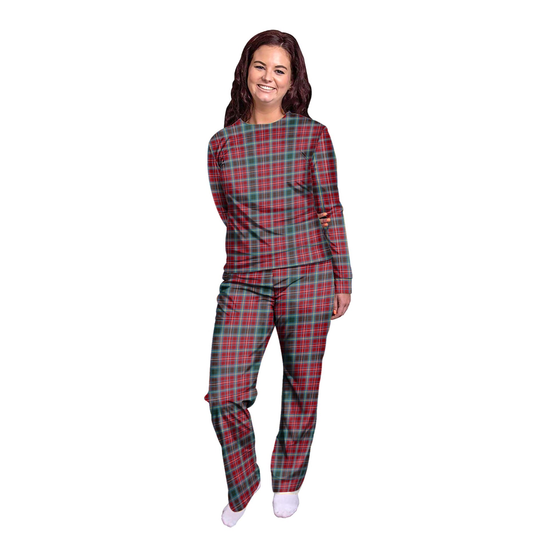 British Columbia Province Canada Tartan Pajamas Family Set - Tartan Vibes Clothing
