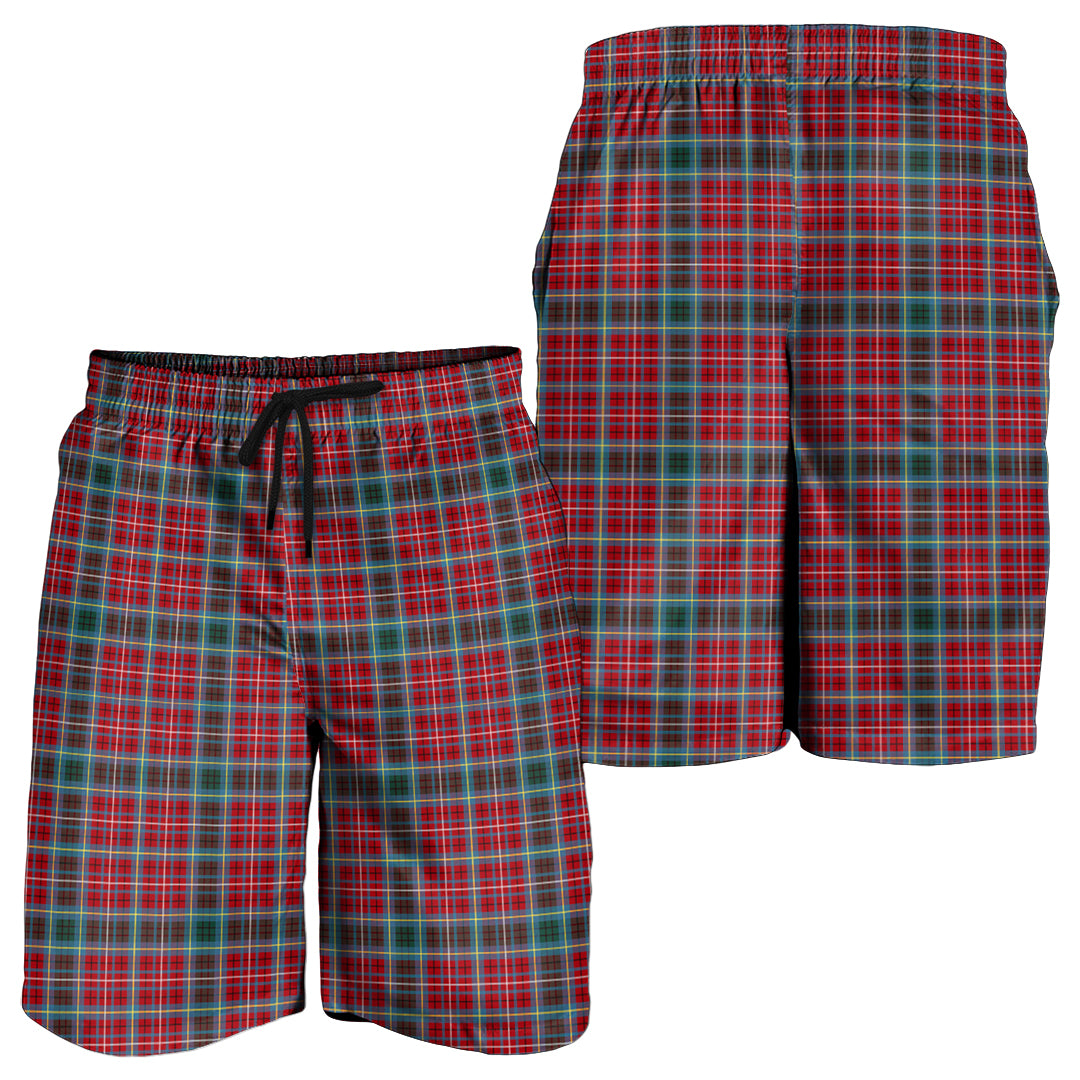 British Columbia Province Canada Tartan Mens Shorts - Tartanvibesclothing