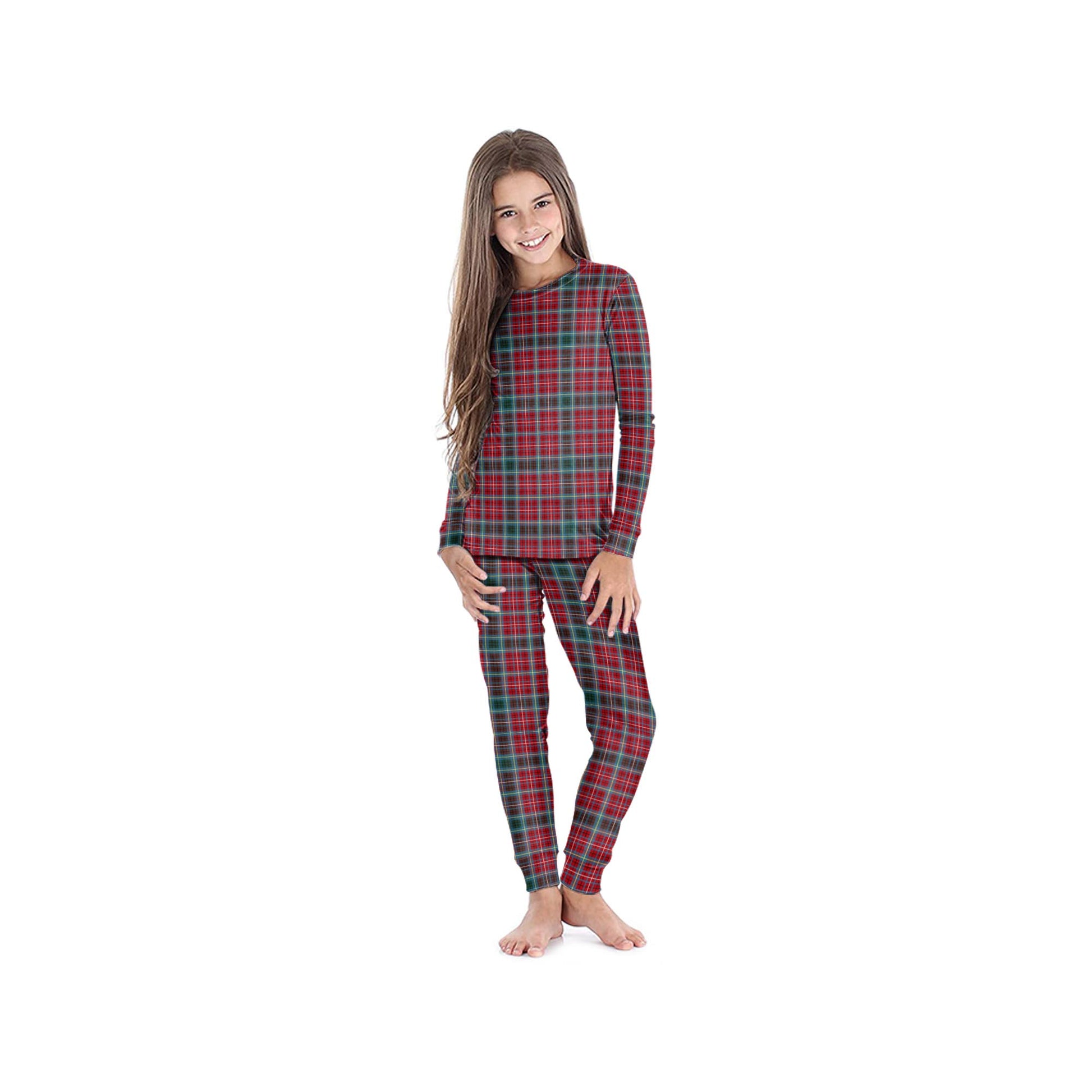 British Columbia Province Canada Tartan Pajamas Family Set - Tartan Vibes Clothing