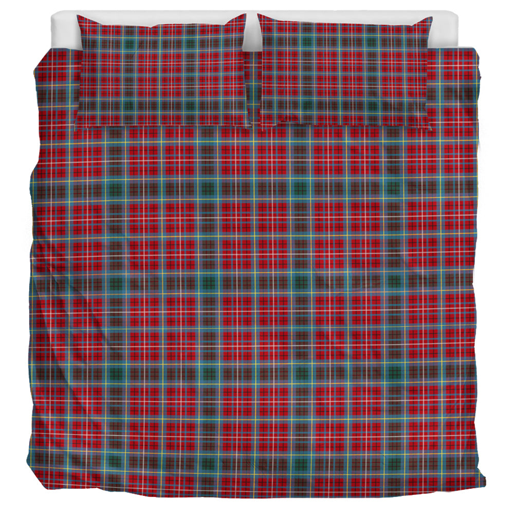British Columbia Province Canada Tartan Bedding Set - Tartanvibesclothing