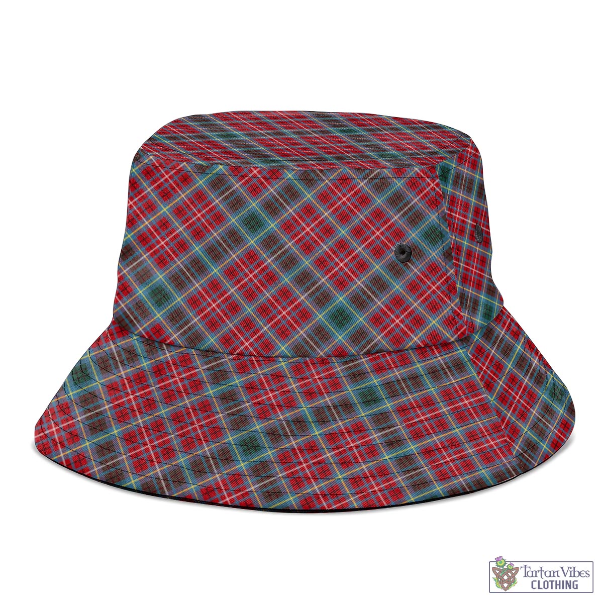 Tartan Vibes Clothing British Columbia Province Canada Tartan Bucket Hat