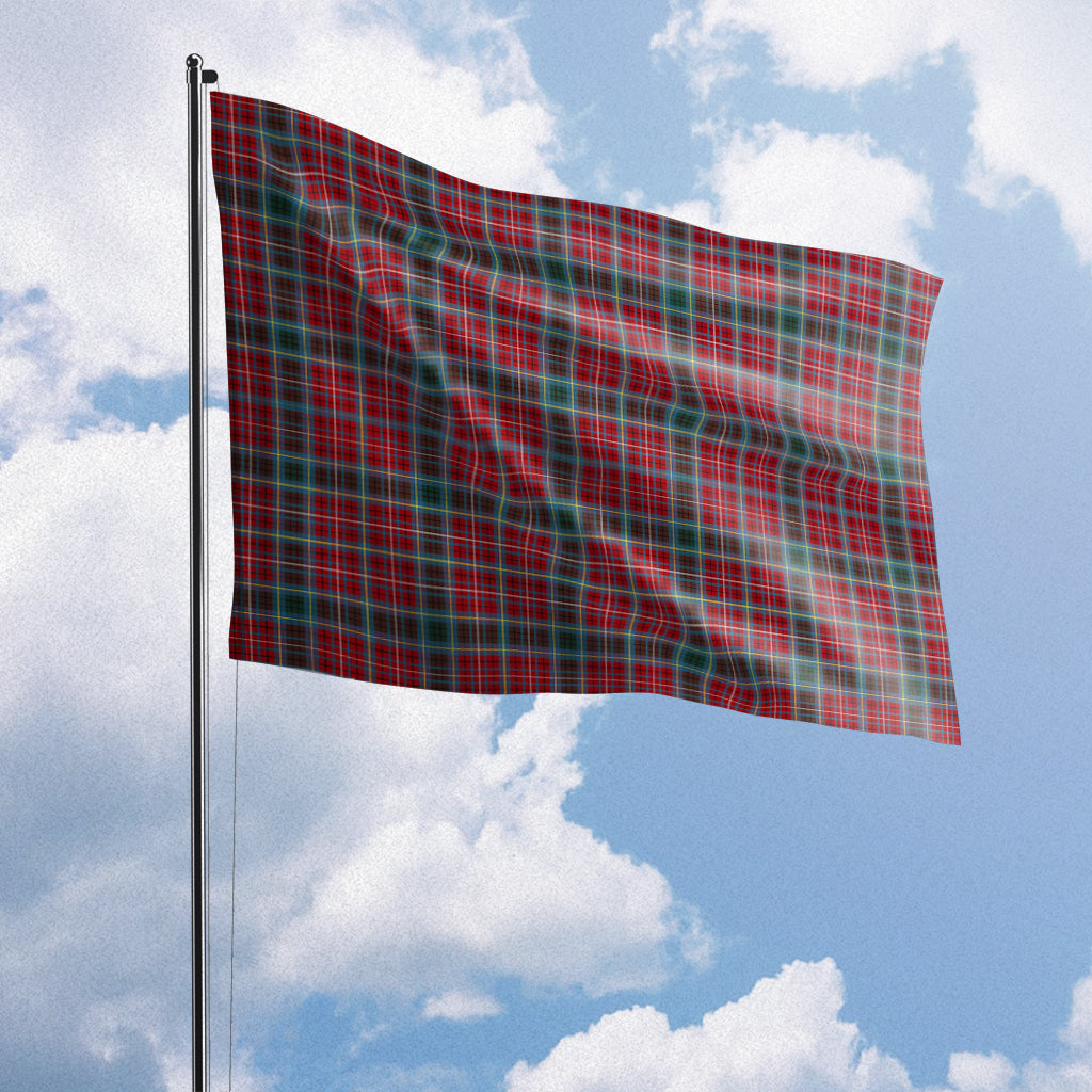British Columbia Province Canada Tartan Flag House Flag (Horizontal) - Tartanvibesclothing