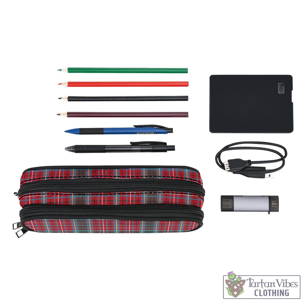 Tartan Vibes Clothing British Columbia Province Canada Tartan Pen and Pencil Case