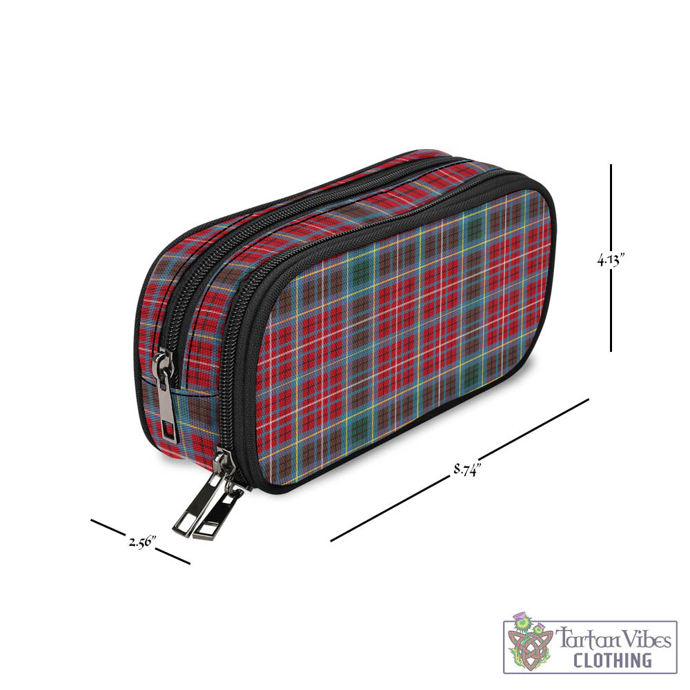 Tartan Vibes Clothing British Columbia Province Canada Tartan Pen and Pencil Case