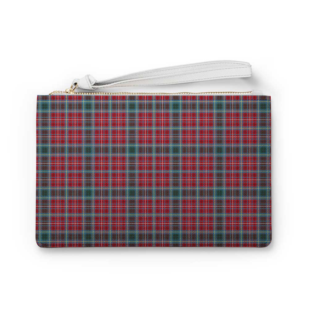 Tartan Vibes Clothing British Columbia Province Canada Tartan Clutch Bag