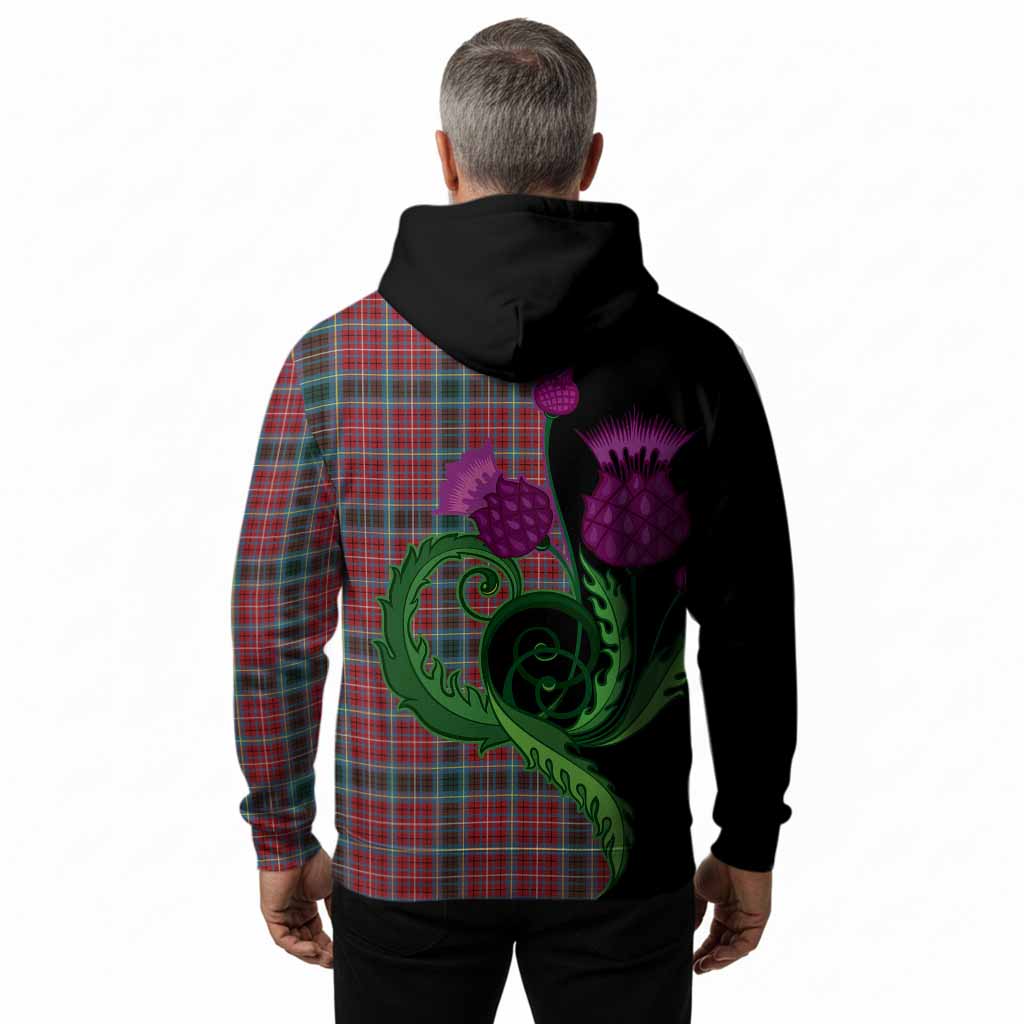British Columbia Province Canada Tartan Hoodie Traditional Scottish Thistle