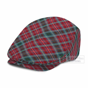 British Columbia Province Canada Tartan Flat Cap, Jeff Cap Cross Style
