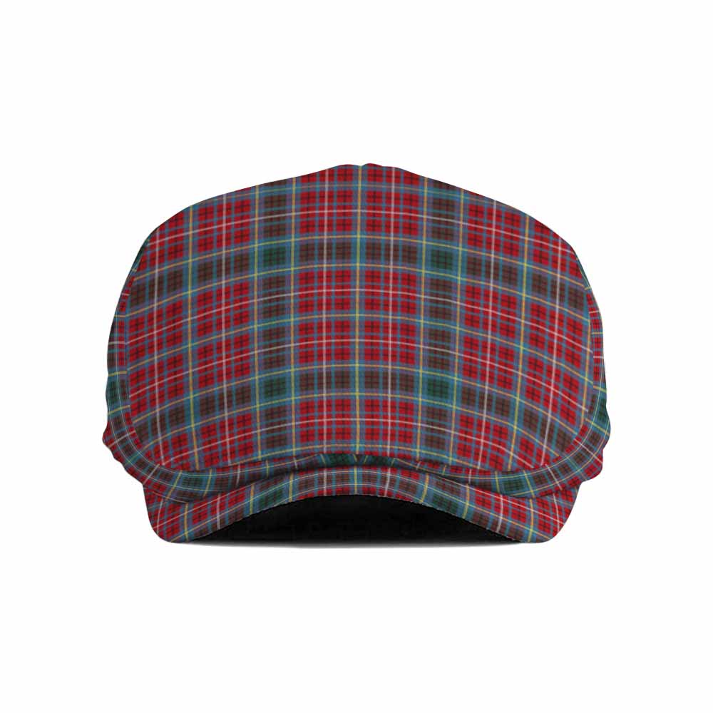 British Columbia Province Canada Tartan Jeff Cap, Tartan Flat Cap