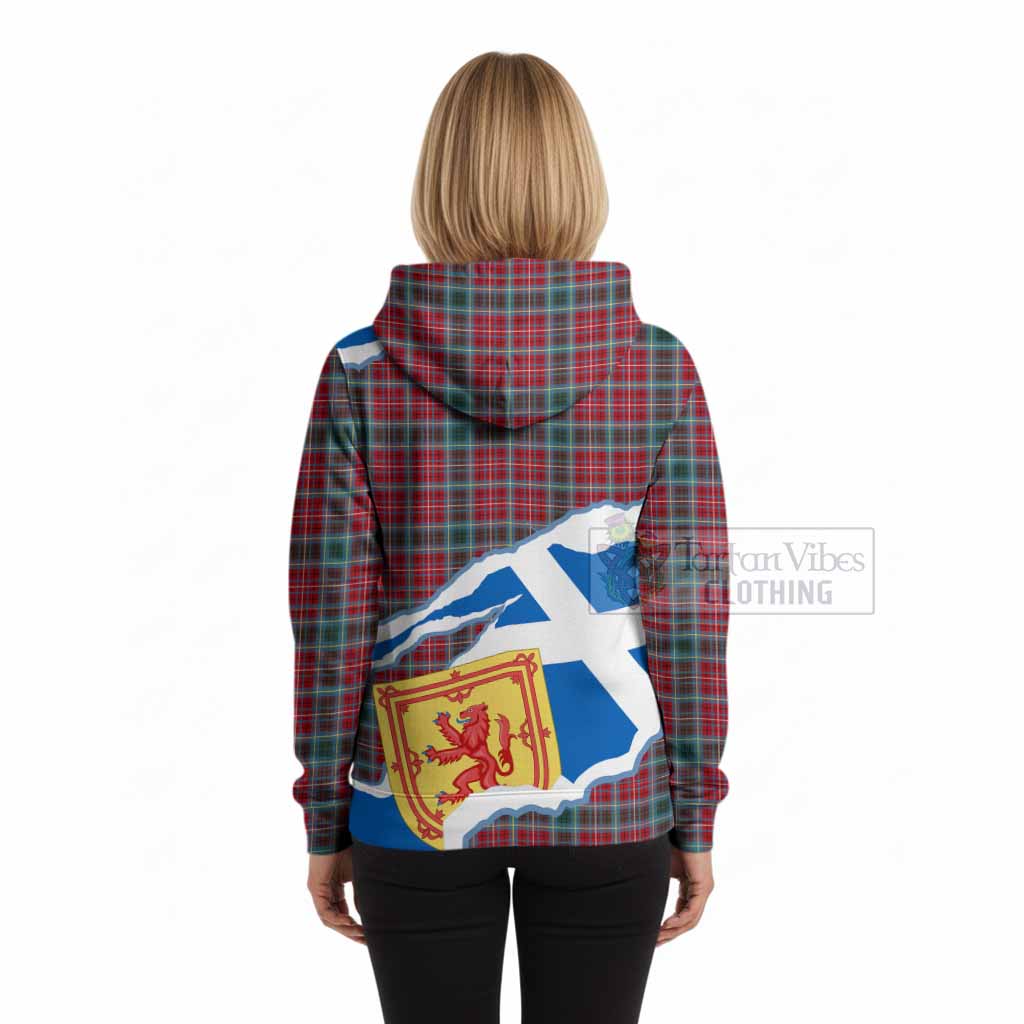 British Columbia Scotland Football Tartan Hoodie We'll Be Coming