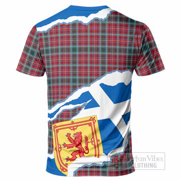 British Columbia Scotland Football Tartan T-Shirt We'll Be Coming