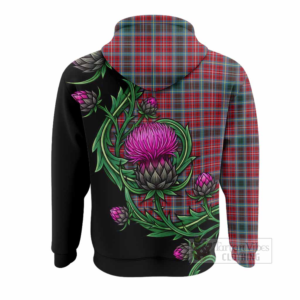 British Columbia Tartan Hoodie Resilient Scottish Thistle