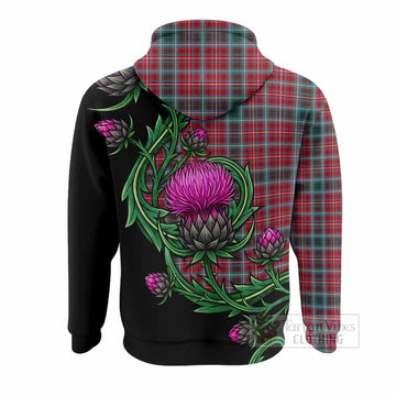 British Columbia Tartan Hoodie Resilient Scottish Thistle