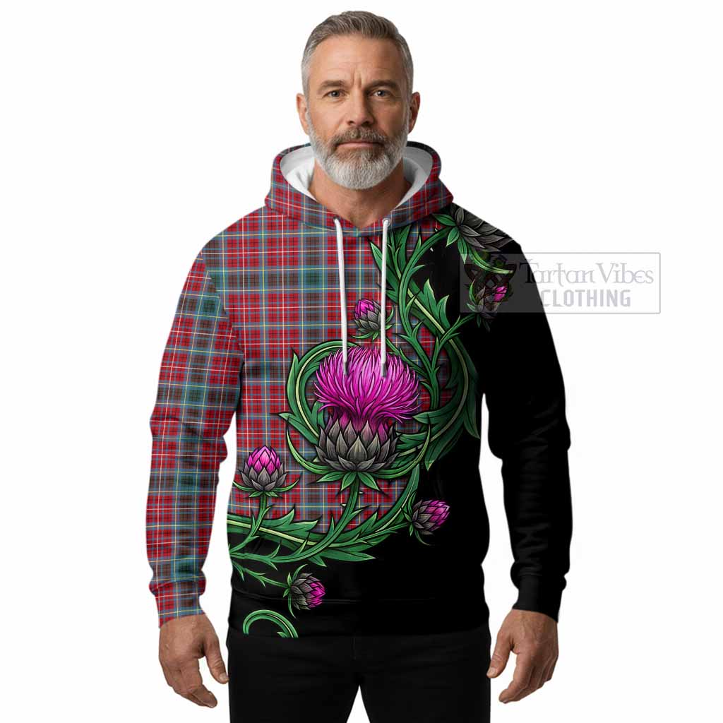 British Columbia Tartan Hoodie Resilient Scottish Thistle
