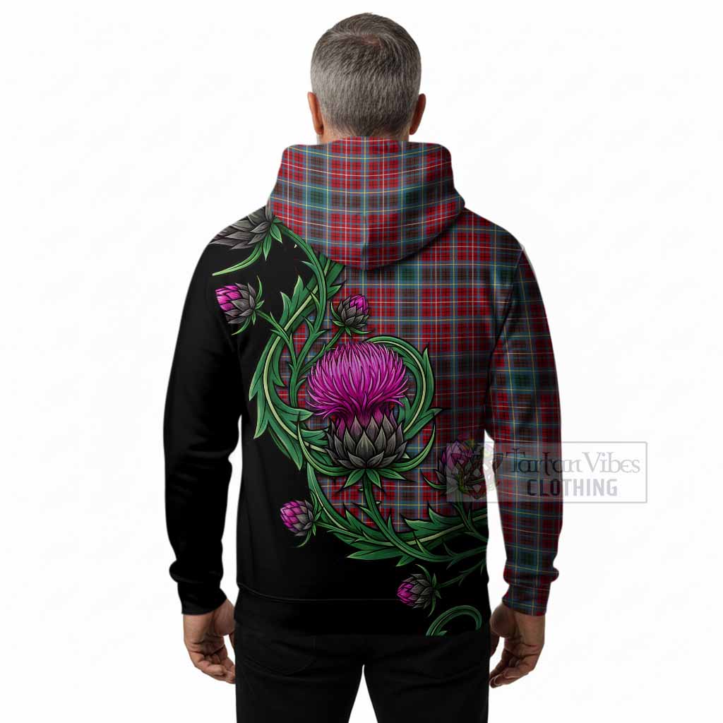 British Columbia Tartan Hoodie Resilient Scottish Thistle