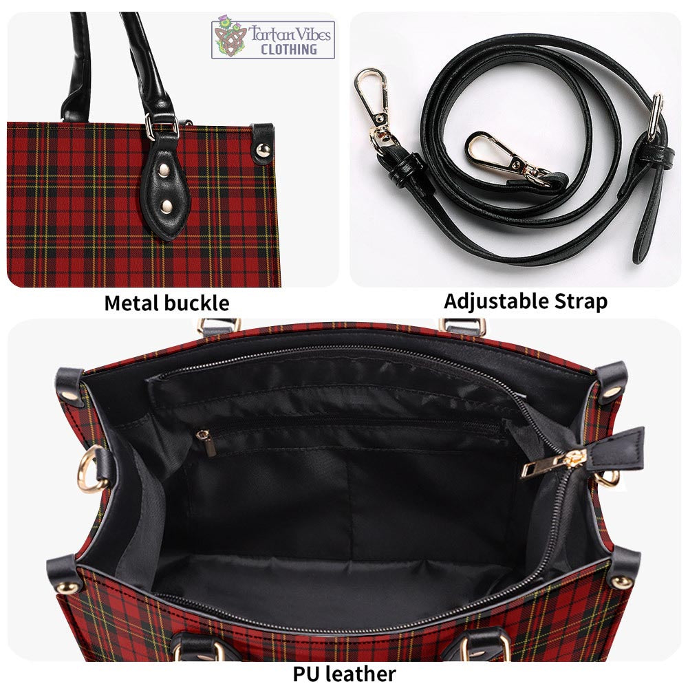 Brodie Tartan Luxury Leather Handbags - Tartan Vibes Clothing