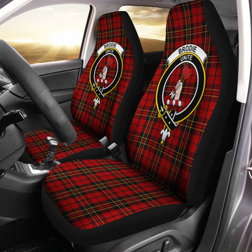 Brodie Tartan Car Seat Cover with Family Crest One Size - Tartan Vibes Clothing