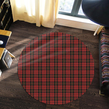 Brodie Tartan Round Rug Premium Round Rug - Tartan Vibes Clothing