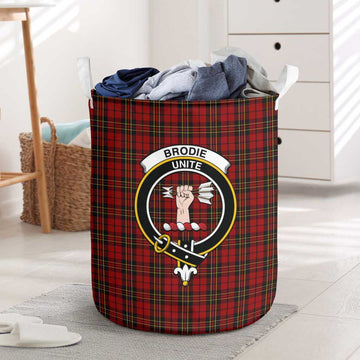 Brodie Tartan Laundry Basket with Family Crest One Size - Tartan Vibes Clothing