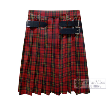 Brodie Tartan Men's Pleated Skirt - Fashion Casual Retro Scottish Kilt Style