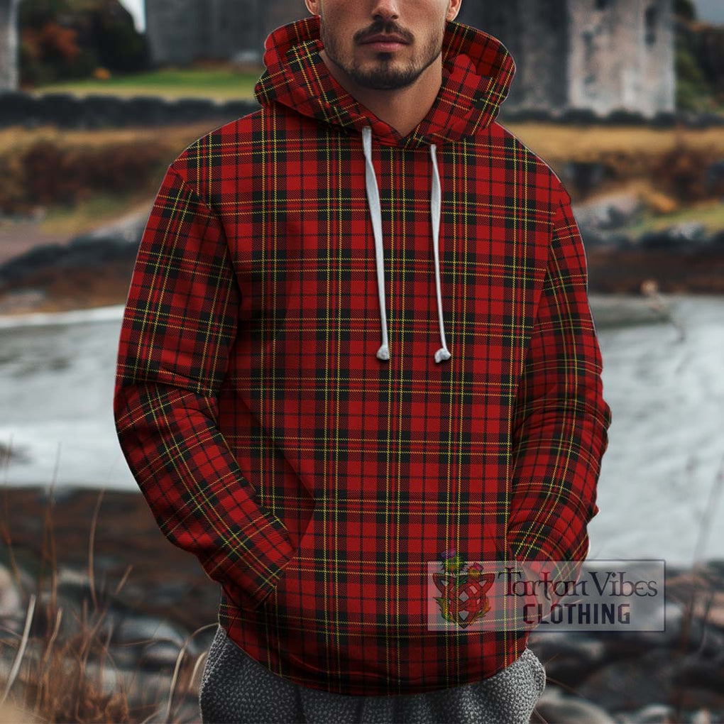 Brodie Tartan Cotton Hoodie Zip Hoodie - Tartan Vibes Clothing