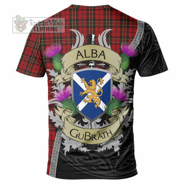 Brodie Tartan Family Crest T-Shirt Lion Rampant Royal Thistle Shield Celtic Inspired - Tartan Vibes Clothing