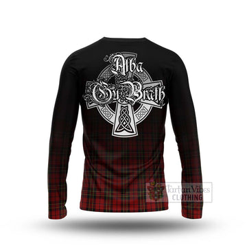 Brodie Tartan Long Sleeve T-Shirt Featuring Alba Gu Brath Family Crest Celtic Inspired - Tartan Vibes Clothing