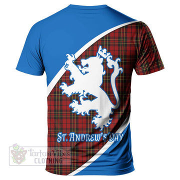 Brodie Family Crest Tartan T-Shirt Celebrate Saint Andrew's Day in Style - Tartan Vibes Clothing