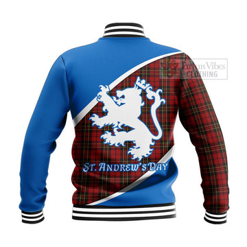 Brodie Family Crest Tartan Baseball Jacket Celebrate Saint Andrew's Day in Style - Tartan Vibes Clothing