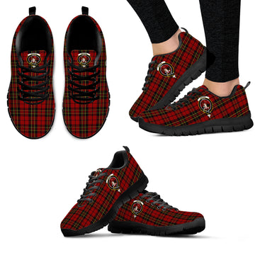 Brodie Tartan Sneakers with Family Crest